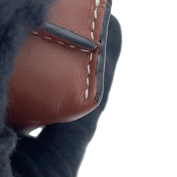 LOEWE Gate pocket Shoulder Bag Leather Brown - Picture 9 of 16